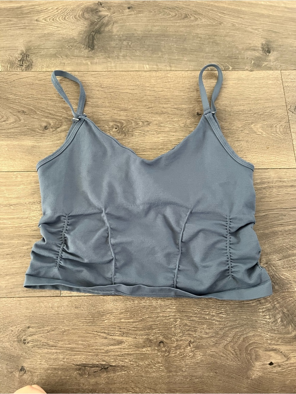 Good Karma Ruched tank top